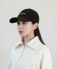 SUNDAY HOBBY CLUB 22Ss Signature Logo Curve Cap - Black