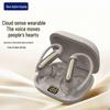 Bluetooth Clip-on Earbuds with Digital Display and Long Battery Life
