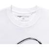 Uniqlo Casual Versatile Solid Color Printed Round Neck Short Sleeve T-Shirt Unisex Tops White UQ472518000