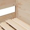 Pull Out Daybed 90x190 cm Solid Pine Wood