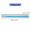 15cm Lightweight Aluminum Measuring Tool With Anti Scratch Surfaces Easy To Read Marking Straight Ruler Ideal For Students