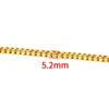 Stainless Steel Gold Chain for DIY Jewelry: Necklace & Bracelet Fashion Accessory