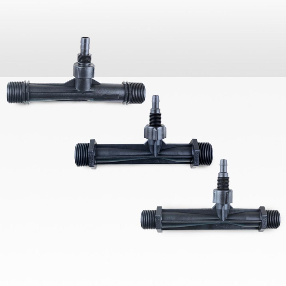 Male Thread Venturi Fertilizer Injector 1/2" 3/4" 1" Irrigation Drip Device Water Tube Emitter