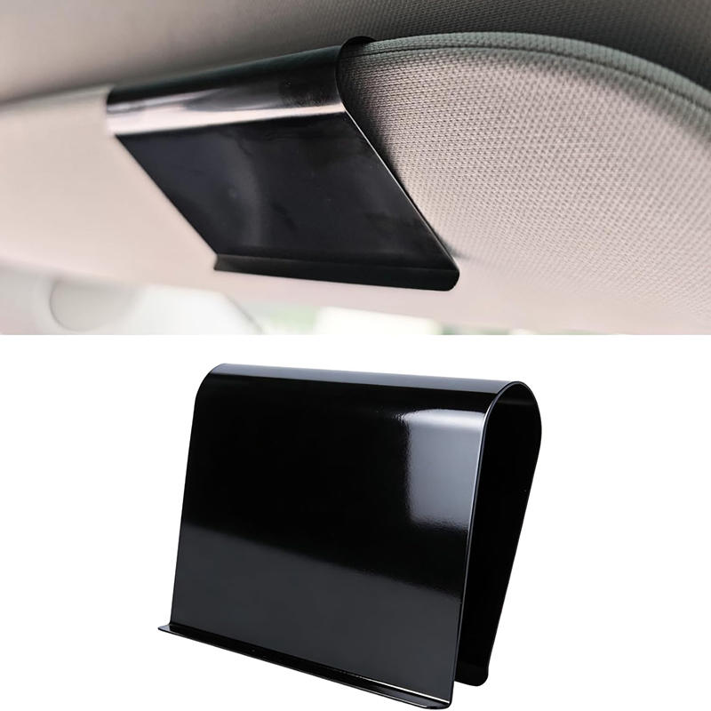 Metal Car Sun Visor Clip Universal Aromatherapy Card Fragrance Sheet Holder Sun Shade Ticket Card Clamp Auto Interior Accessory