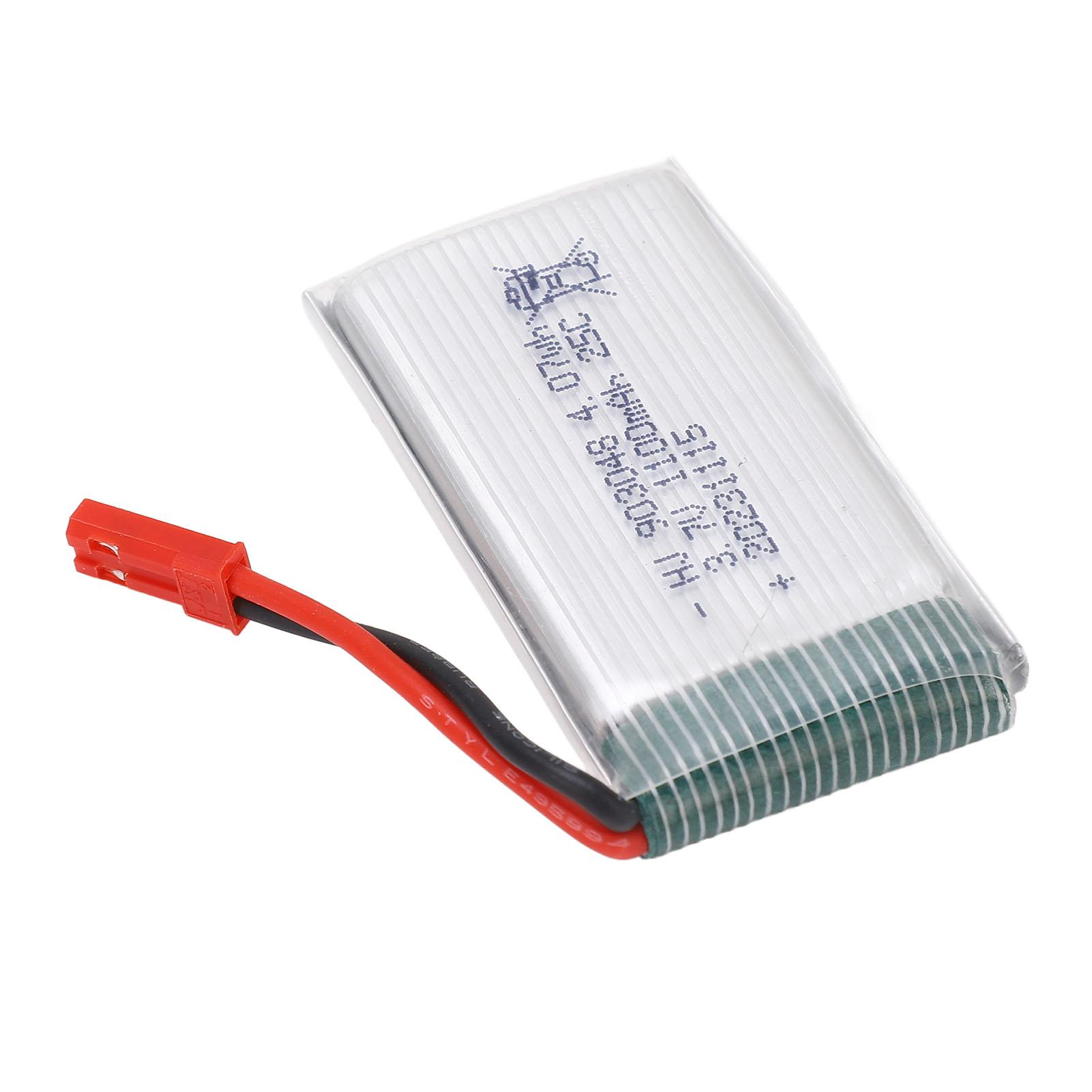 

3.7V 1100mAh Lipo Battery Fits for X5SW for H5P RC Quadcopter RC Drone Spare Parts JST Red Plug