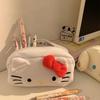 Plush Hello Kitty Pochacco Pen Case With Large Capacity For Students And Office Use