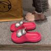 Cute Bear Design Thick Sole Women's Summer Slippers Soft Comfortable Non-slip Flip Flops
