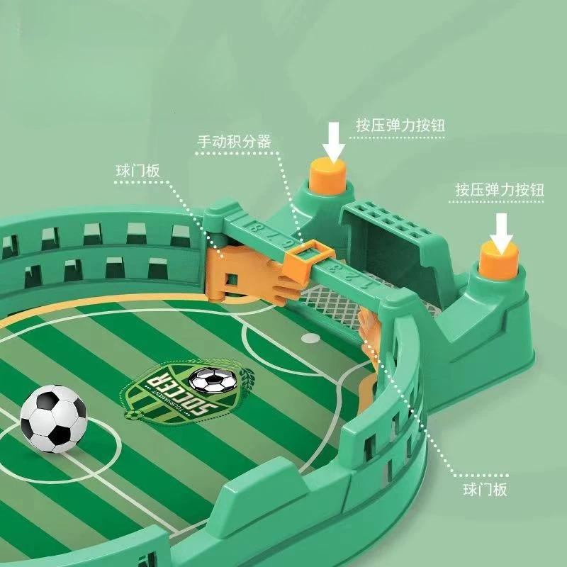 Mini Table Football Game Table Game, Two-Person Football Game, Parent-Child Interactive Game Table Football, Tabletop Soccer