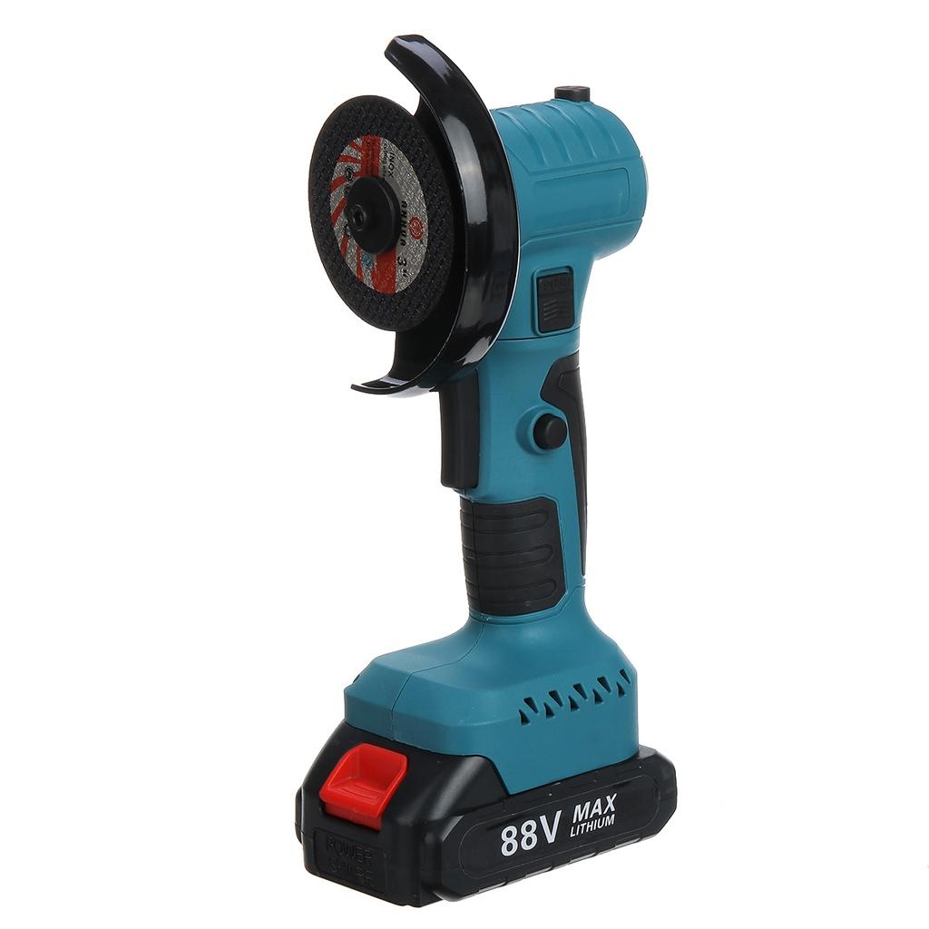 88VF Brushless Angle Grinder Cutting Electric Power Tools Mini Cordless Polishing Grinding Machine For 18V Battery