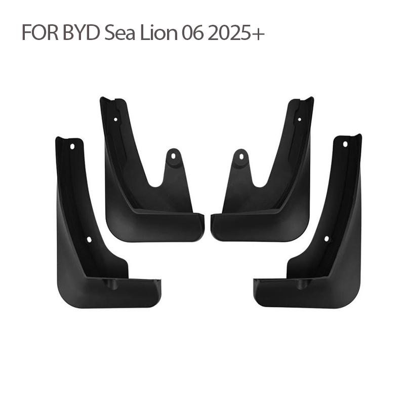 4x For BYD Sea Lion 6 06 Mud Flap Mudflap Front Rear Fender Anti-splash Mudguards Guard Splash Accessories 2025 2026+
