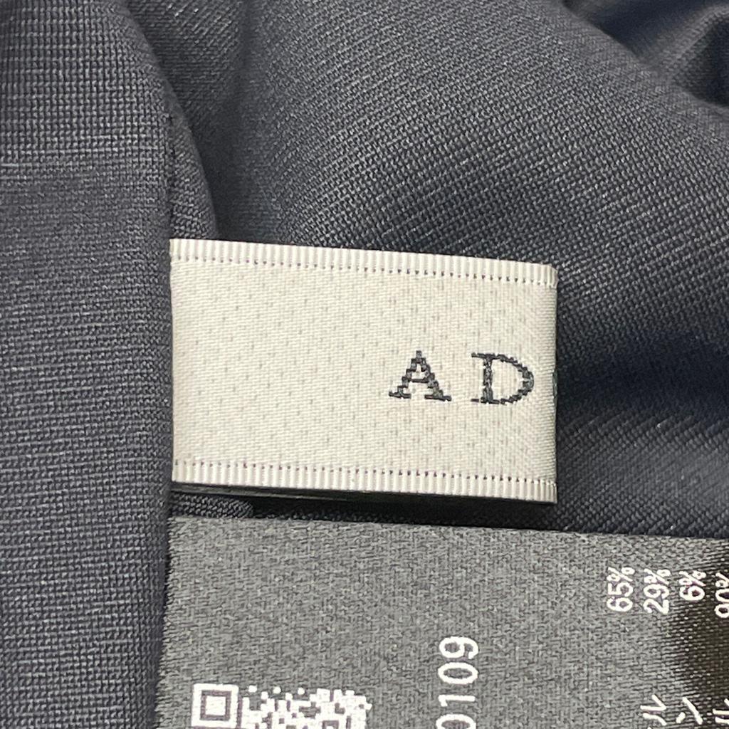 ADORE 24 Year Old 531-5120109 Navy Shiny Knit Jacquard Skirt skirt 38 NavyUsed