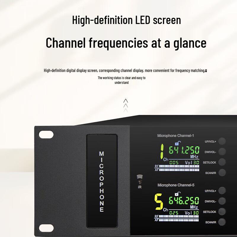 HuiDu Professional Wireless Microphone System (CN version)