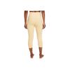 Nike Yoga Luxe Jacquard Solid Quick-Dry Breathable High-Waist Leggings Women Leggings Yellow DA1065-294