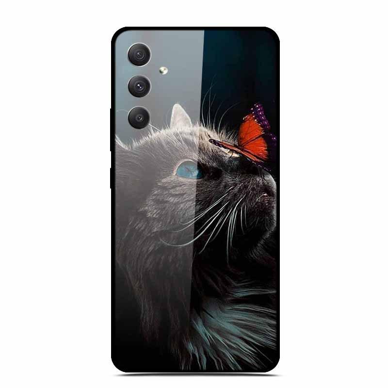 Чохол для телефону Samsung A35 5G - Персоналізоване кольорове загартоване скло, Захист від падінь.