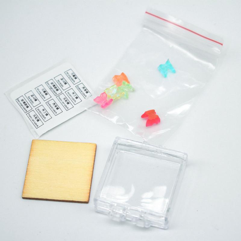 1/12 Dollhouse Simulated Butterfly Specimen Box Dollhouse Miniature Home Decoration Dolls House Accessories For Children Toys