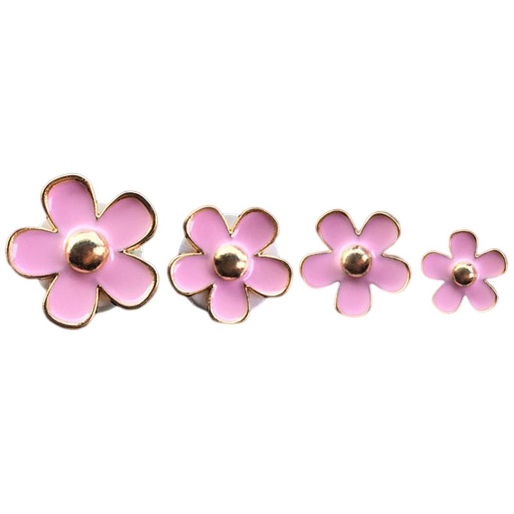 4 Pcs Flowers Car Air Outlet Perfume Clip Car Aromatherapy Decoration Interior Perfume Pendant Ornaments Car Accessories