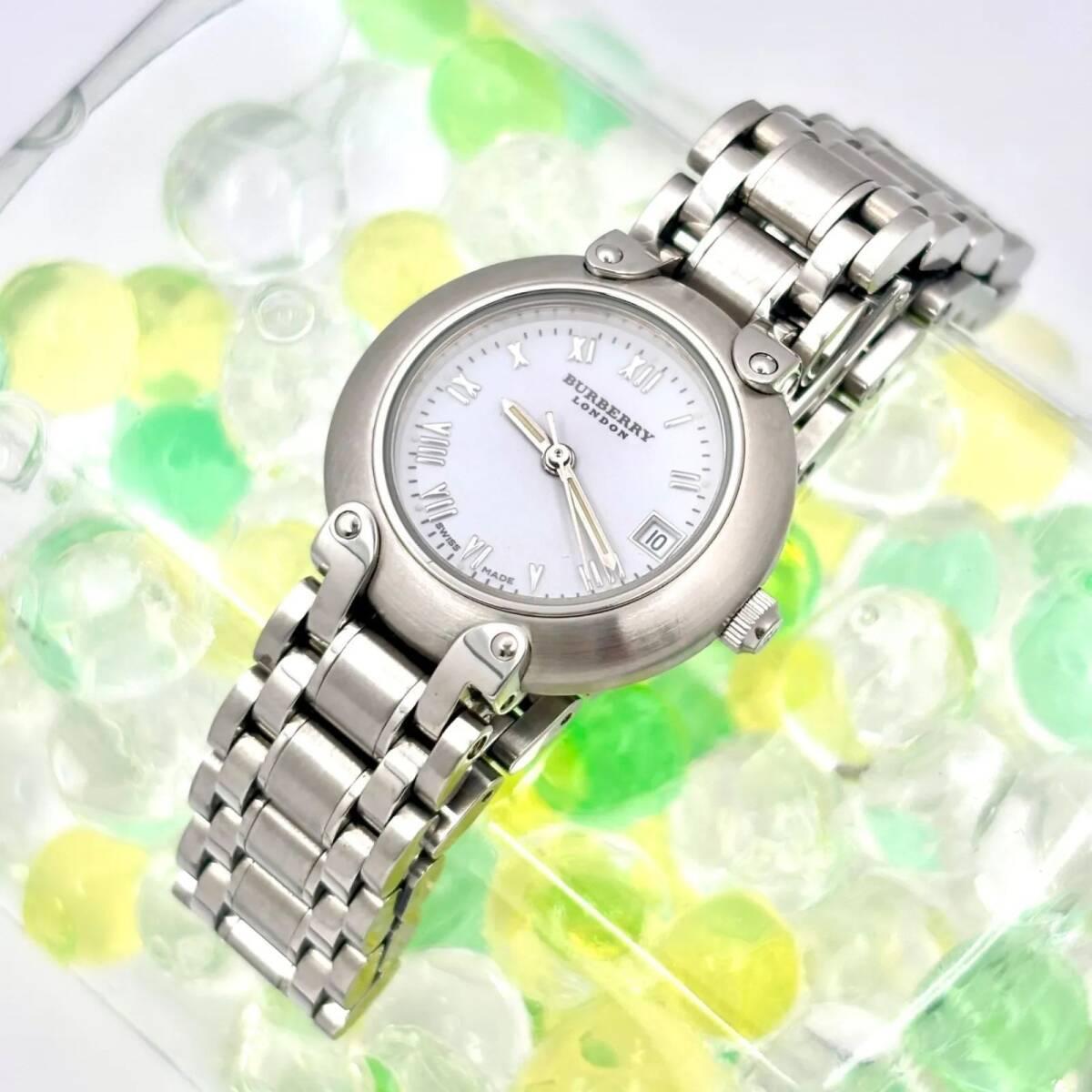 Used [New battery] BURBERRY 11000L ladies watch 19510