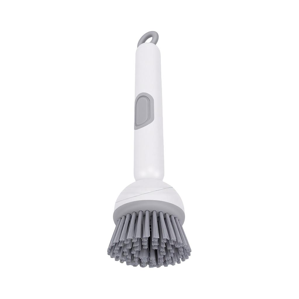 Soap dispenser dish brush, 360 degree rotating head