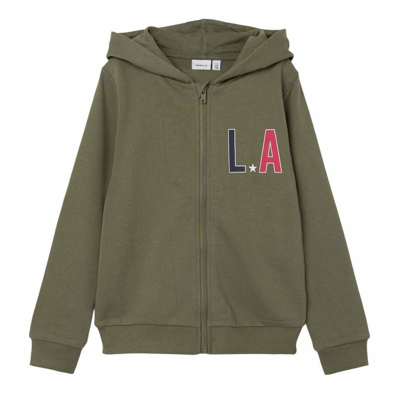 

худи L.A. на молнии. смесь хлопка Kids NAME IT
