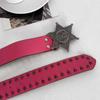 Rivet Y2k Style Waist Belt Metal Buckle Trouser Decoration Star PU Leather Belt  Trouser Decoration
