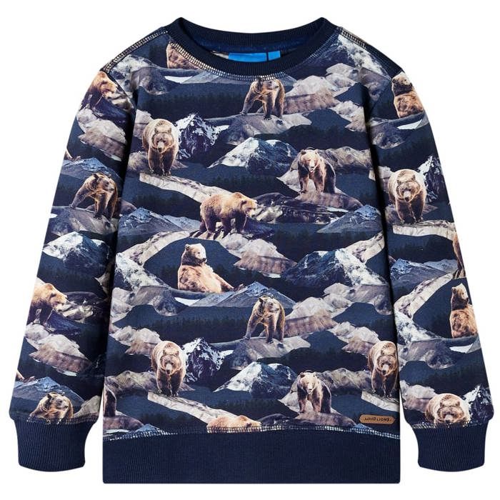 Navy Blue Sweatshirt for Children 92/104/116/128/140