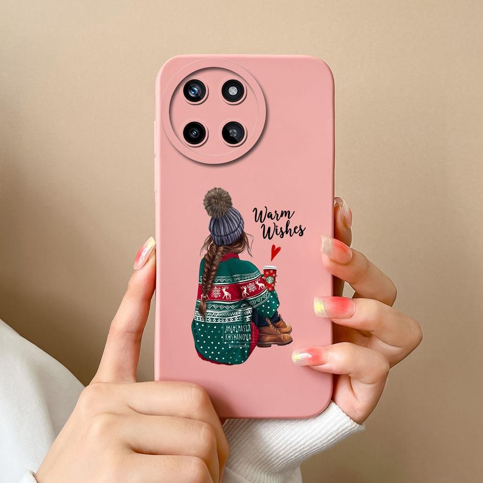 Pentru OPPO Realme XT X7 X2 V15 V13 V20 V25 V30 50 Pro Husă Spate Fashion Boy Girl Mate Liquid Moale Silicon Genți de protecție pentru telefon pentru Realme Bumper