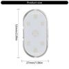Adjustable Brightness Rechargeable Car Atmosphere LED Light with Touch Operation and Eye Friendly Illumination for Trips