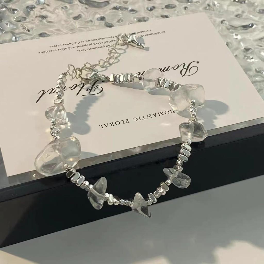 Butterfly Blue Delicate Bracelet For Women Sweet Style Beaded Friendship Jewelry