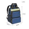 Durable Oxford Fabric Backpack for Electrician Repair Large Capacity Tool Bag with Multiple Pockets Heavy Duty Rucksack for Work