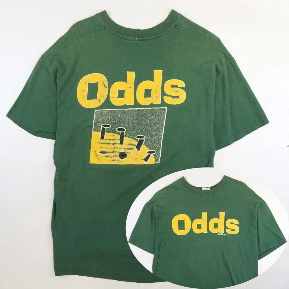 Vintage Odds-Bedbugs T-Shirt Green Band Tee 90s Reprinted Unisex T-Shirt S