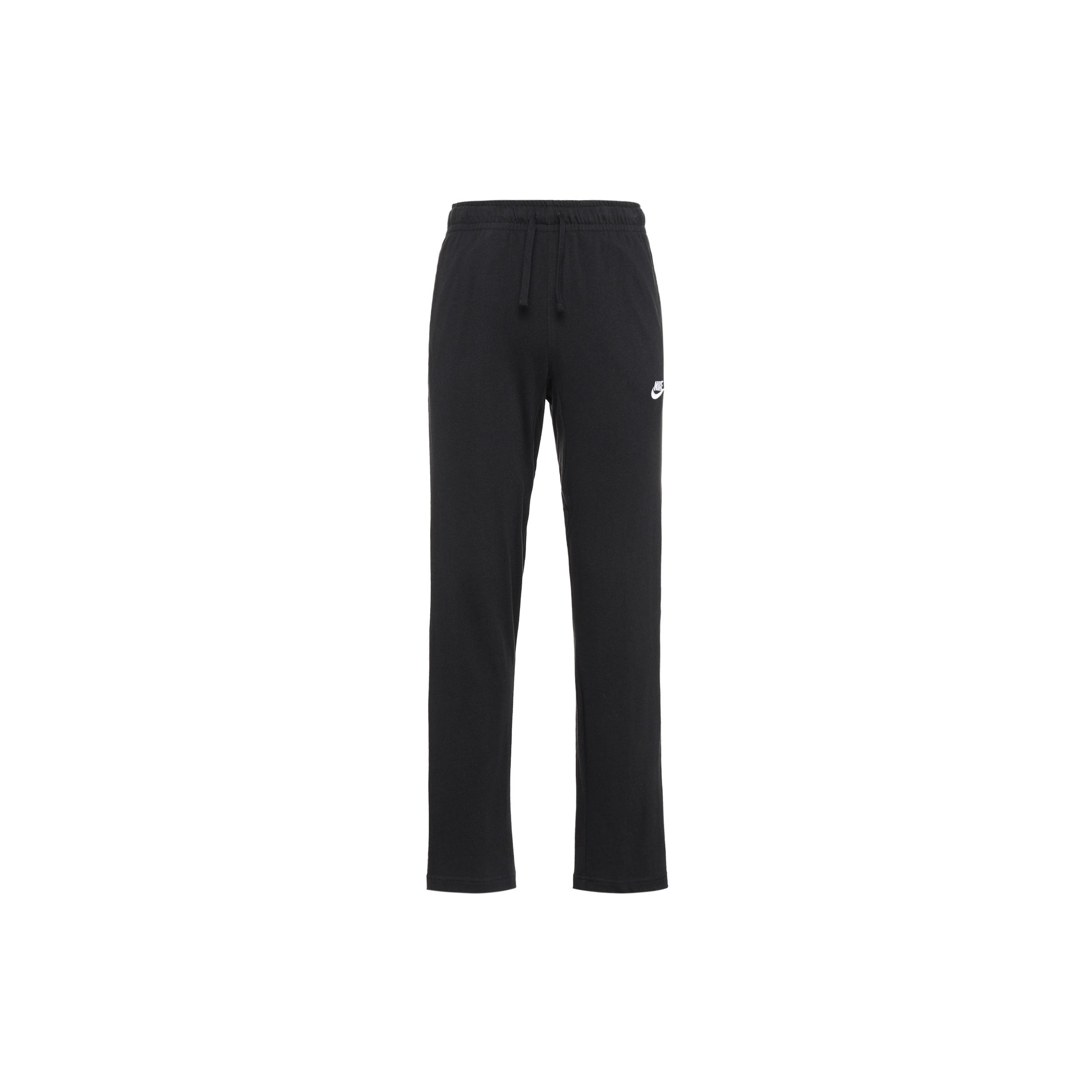 Nike Sportswear Breathable Knit Sports Long Pants Black Men s 804422-010 S