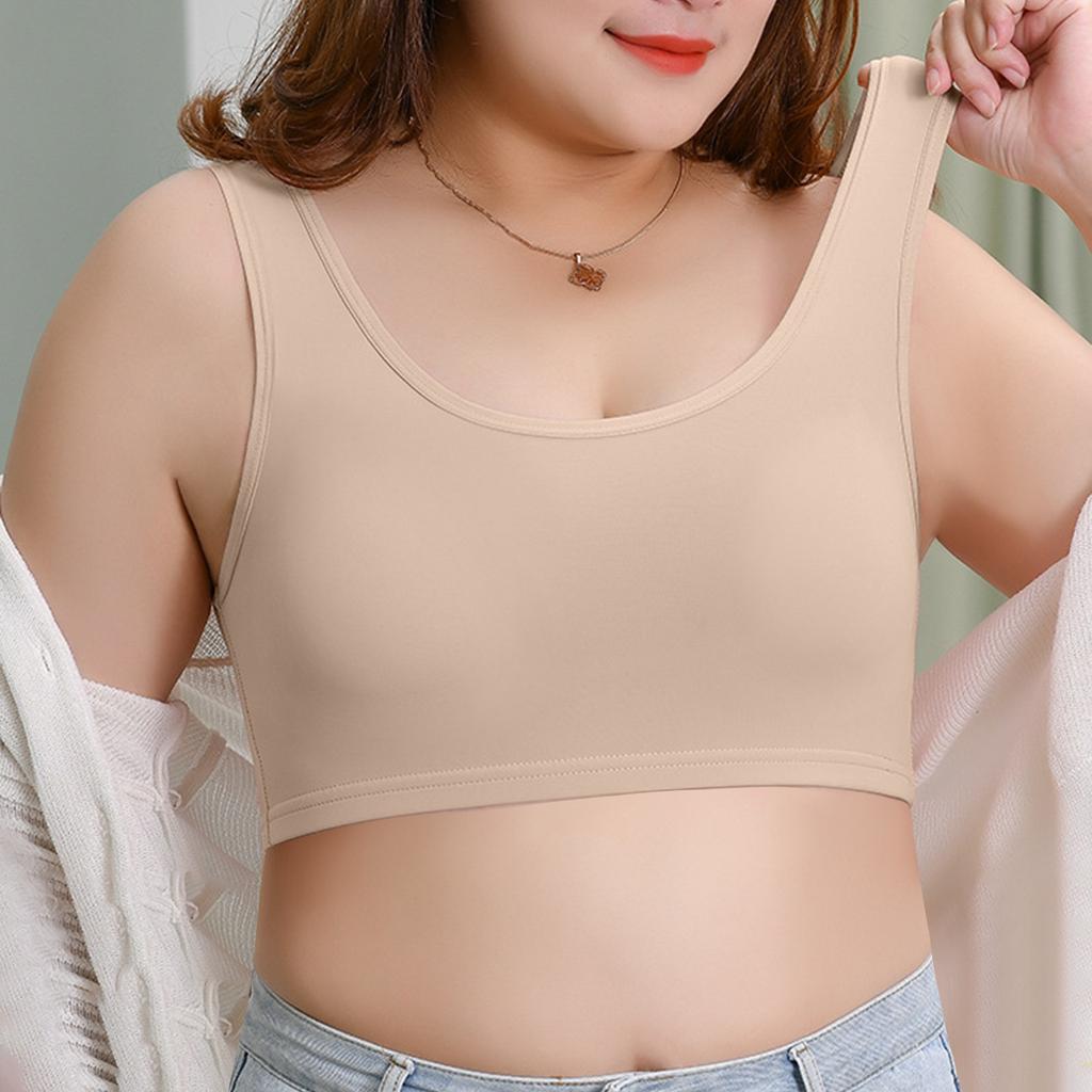 6-teiliger BH mit V-Ausschnitt, nahtlos gepolstert, Camisole, Bandeau-Sport-BH, Schlaf-BH