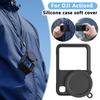 For Silicone DJI Osmo Action6 Quick Release Case HD Tempered Glass Screen Protector Lens Cap Anti Scratch Accessories