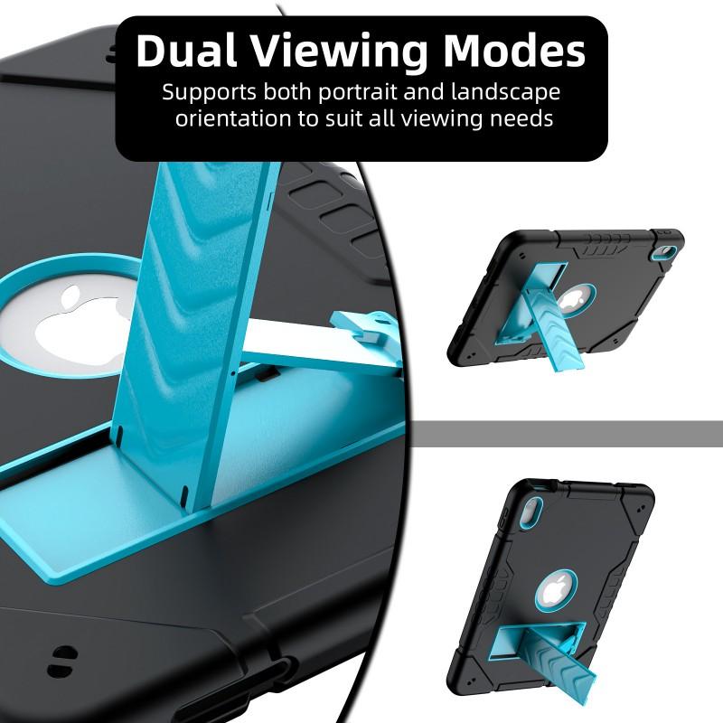 Shockproof Silicone Case With Stand 10.9-inch IPad 10th 11th Gen A16 Tablet Multi-Color Options