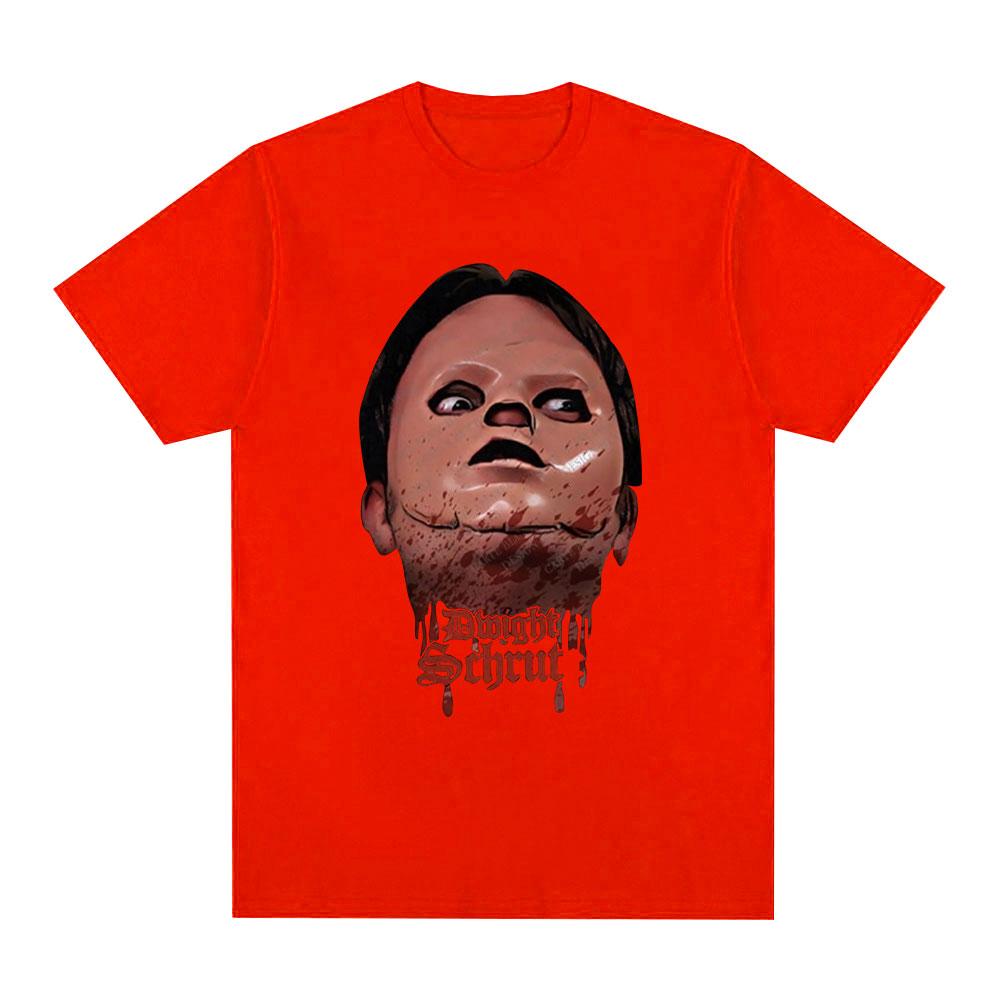 Dwight Schrute Graphic T Shirt Tv Series The Office Michael Scott Short Sleeve T Shirts Unisex s Clothing Cotton Oversized T-shirt S