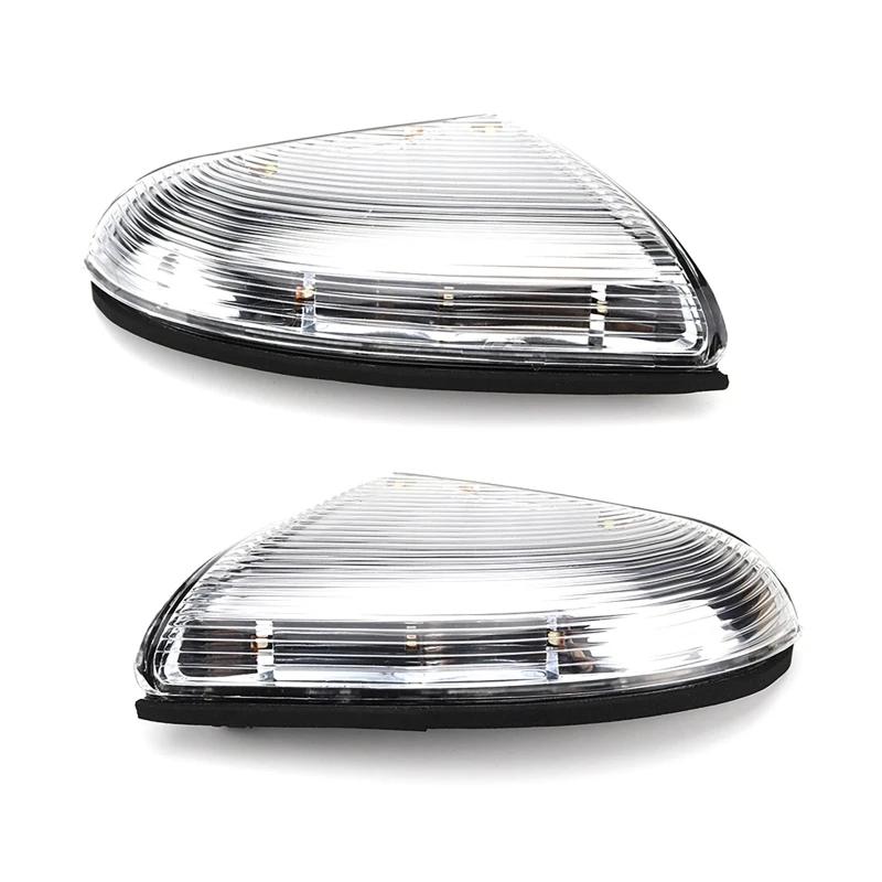 2PCS LED Side Mirror Turn Signal Puddle Light for Dodge Ram 1500 2500 2009-2018