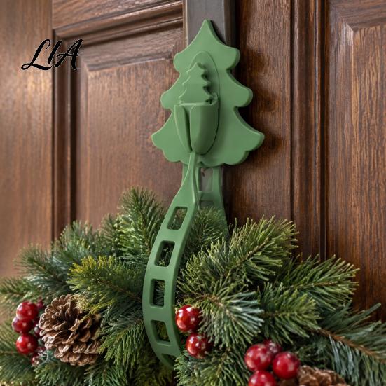Heavy Duty Garland Straps Adjustable Christmas Hanger for Mantle Fireplace, Reusable Plastic Holder Secure Buckle Ornaments with Indoor And