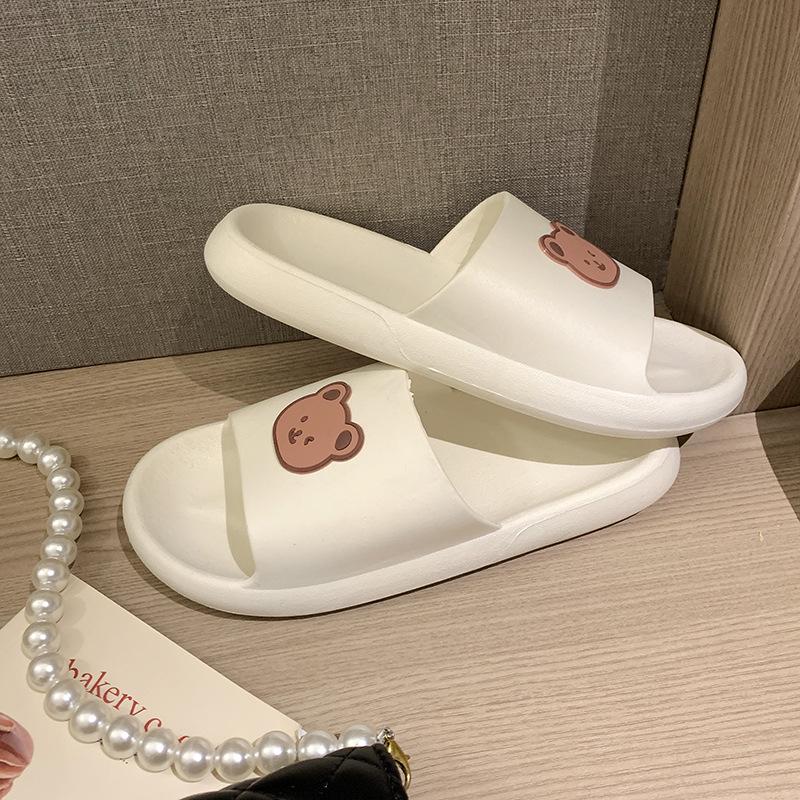 Trendige Rutschfeste Damen Sommer Hausschuhe - Dicke Sohlen, Tragekomfort, Lässige Outdoor & Zuhause Badesandalen