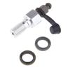 Motorcycle Brake Caliper Banjo Bolt Bleed Screw M10 X 1.25 Aluminum Nipple for Universal Master Cylinder Repair