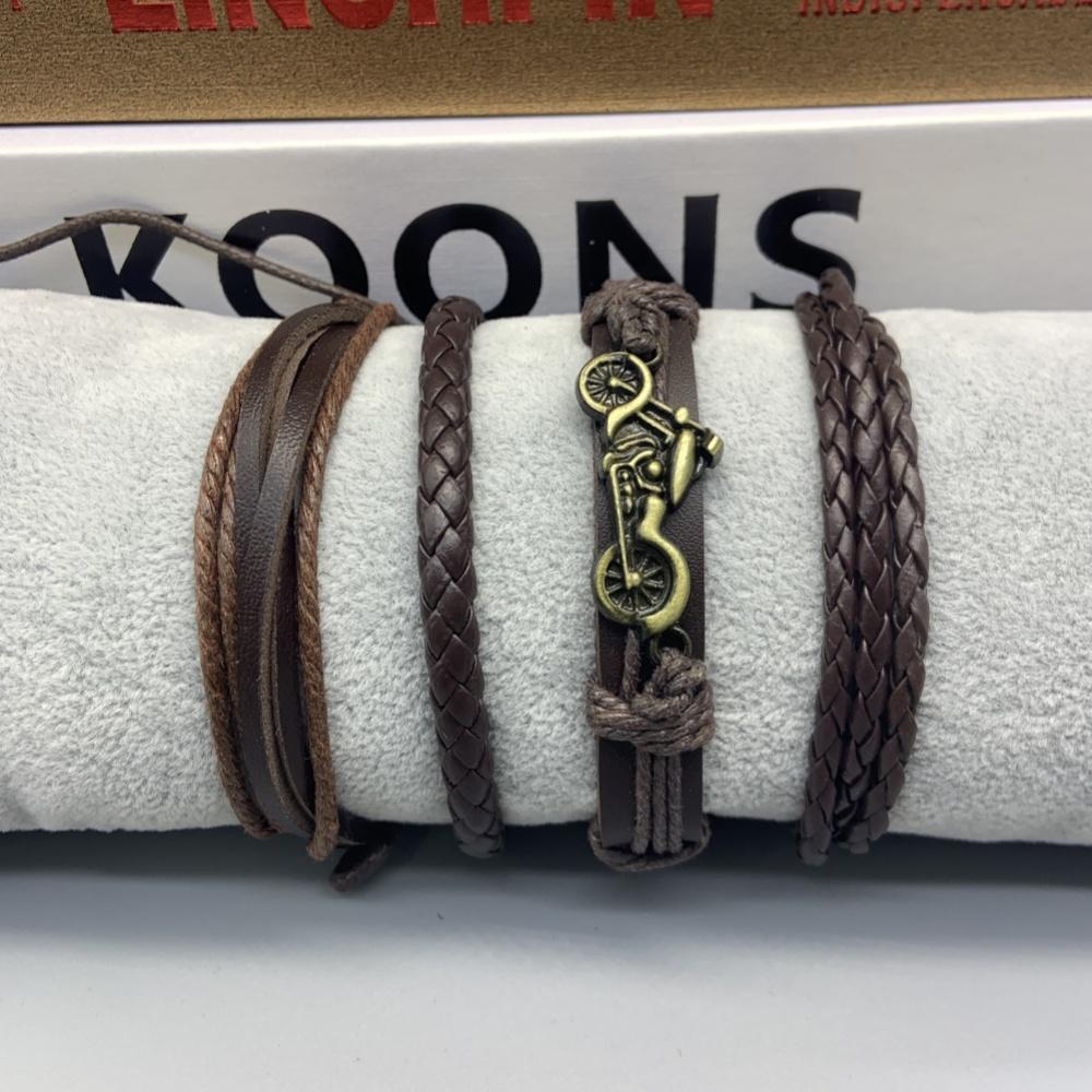 5 Stück Mode Sportuhren Herren Business Quarz Armbanduhr Luxus Lederarmband Herren Casual inklusive Armbandbox für Sport