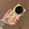 Cute Cartoon Character & Animal Pattern Phone Case for iPhone & Samsung - Transparent Protective Cover