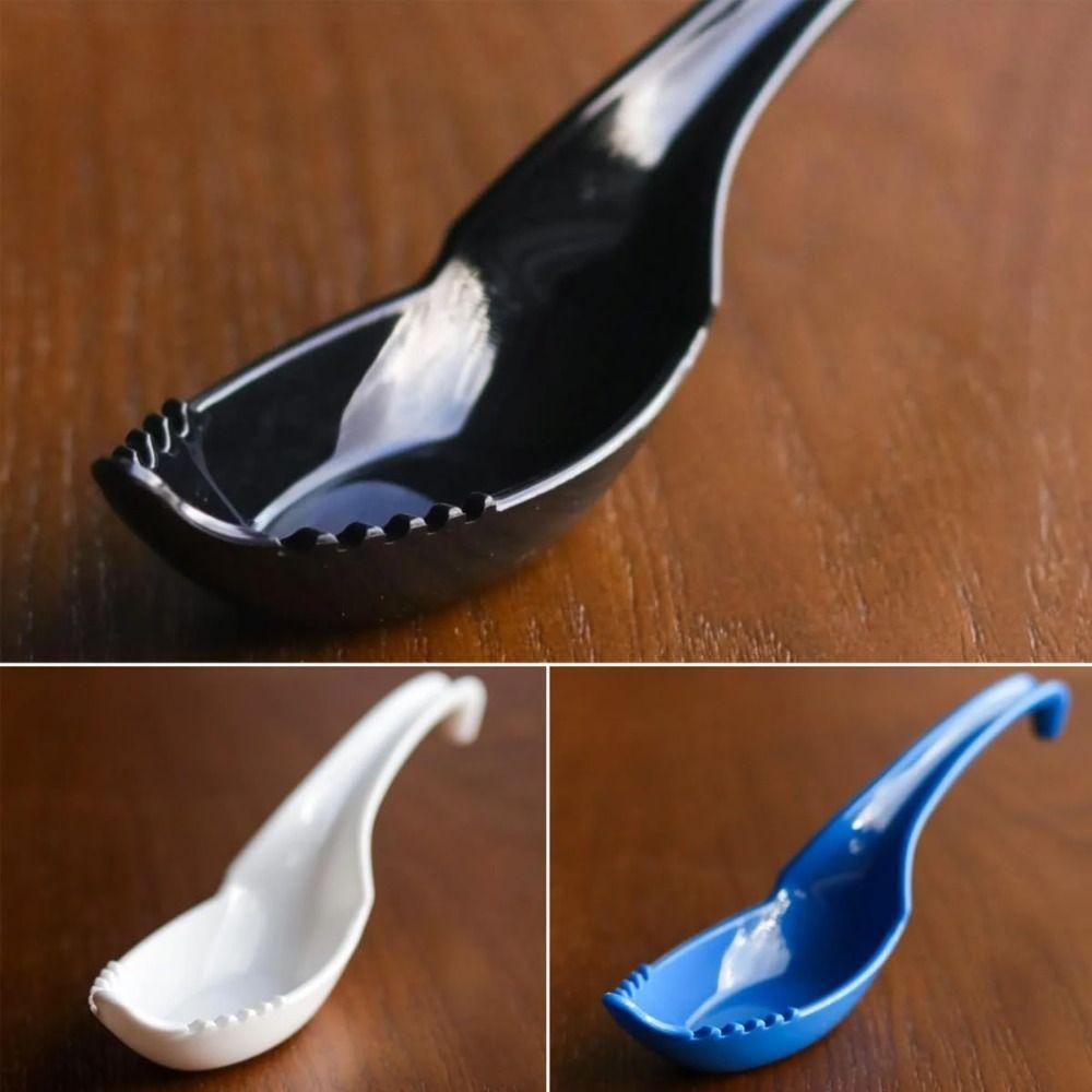 with Fork Noodle Soup Spoon 2 In1 Chinese Soup Spoons Ramen Terminator Milk Spoon  for Kitchen