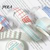 Japanese Paper Tape Washi Roll, Decorative Patterns Arts Masking for DIY Crafting Roll Crafts, Journal Supplies, Planners, Scrapbook, Card Making,