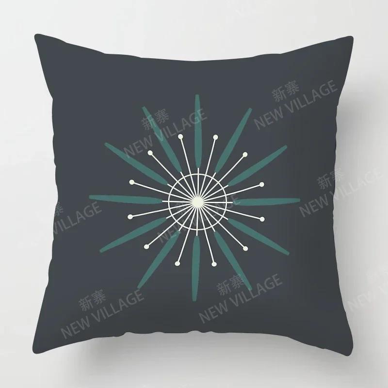 Nordic Fall Home Decor Autumn Throw Pillow Case Sofa Cushion Cover Modern X  X X  X Geometry