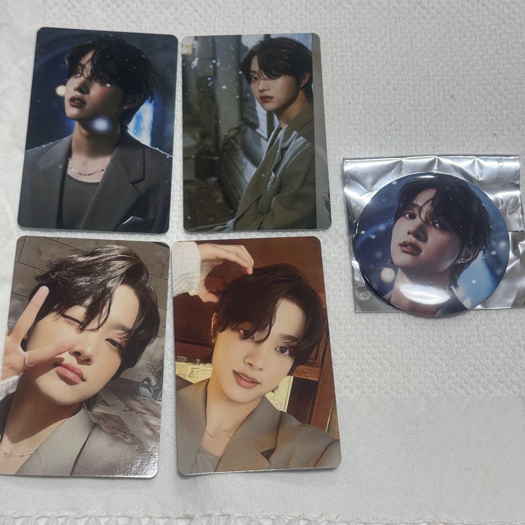 

[USED] EJ&TEAM POPUP Snow Light Trading Card Can Badge