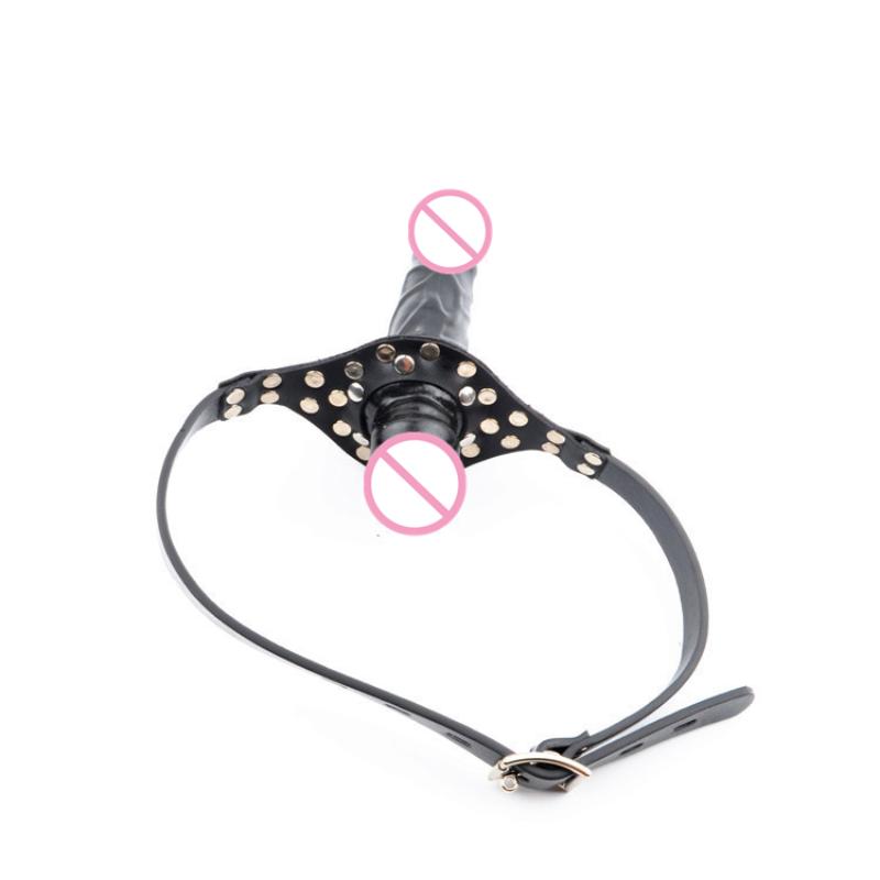 Plug pentru Gură cu Cap Dublu, Bile Gags, Bit, Sclav al Gurii, Bondage, Jucării Sexuale, Jucării pentru Adulți pentru Bărbați și Femei