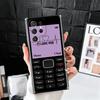 Funny Retro Callphone Soft Phone Case for Samsung Galaxy S26 S25 Edge S24 Ultra S23 Plus S22 S21 FE S20 Black Cover Back Shell