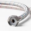 60cm Stainless Steel Nylon Braided Tube Pipe Hose Silicone Plumbing Thermoresistant Tap Basin Faucet Sink Kitchen Bathroom