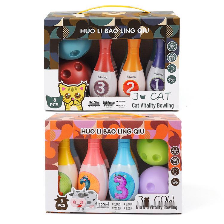 Children's Indoor Bowling Game: Interactive Role-Playing Ball Toys for Kindergartens