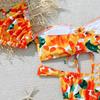 Fashionable Women's Split-Back Bikini Swimsuit Sportswear